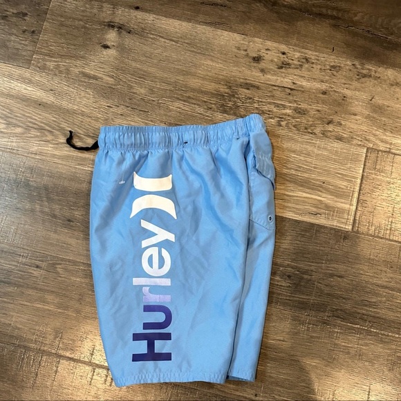 BOYS HURLEY SWIM TRUNKS SIZE MEDIUM 10/12 - Picture 1 of 3